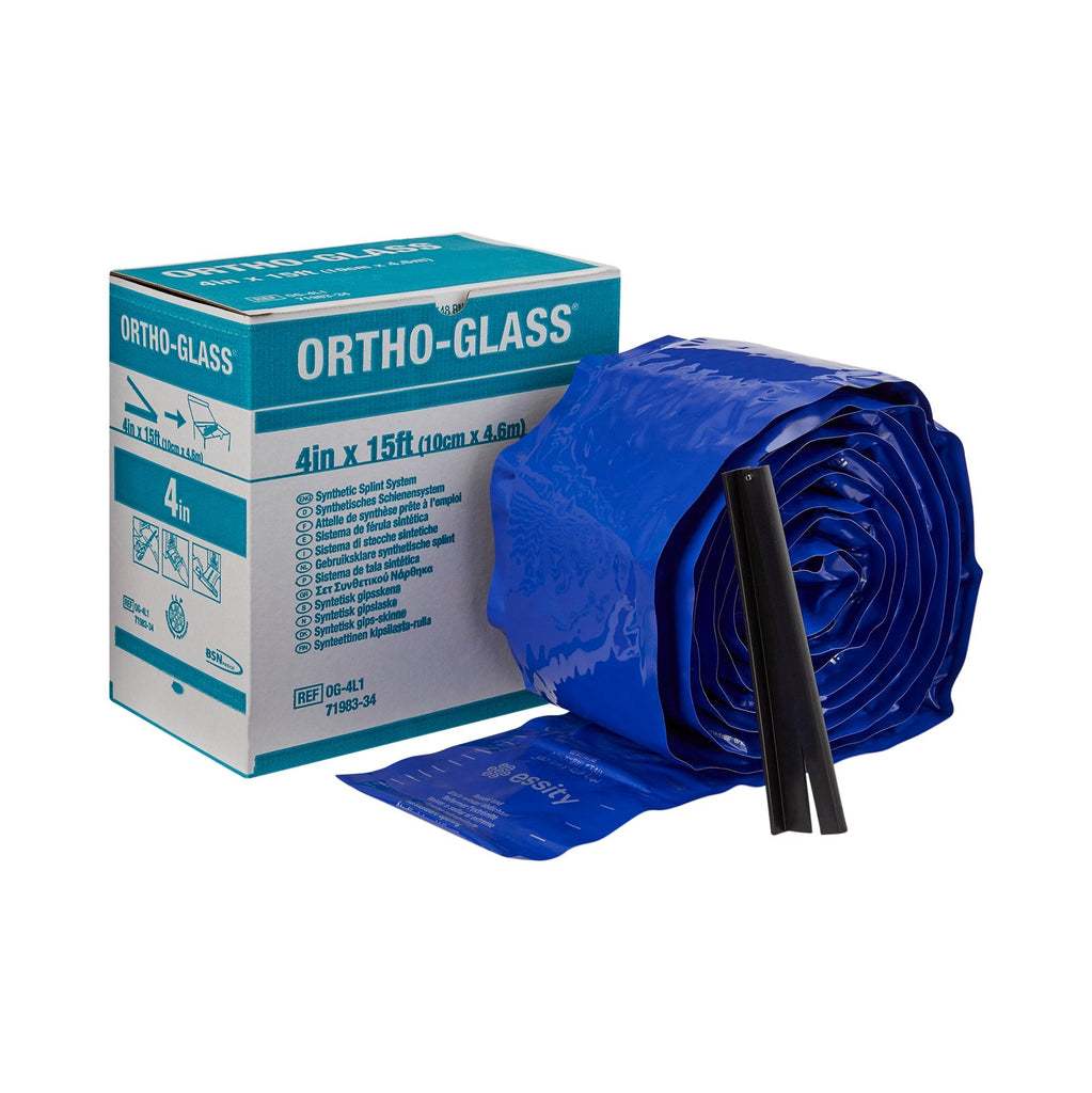 Ortho-GlassÂ® Splint Roll, White, 4 Inch x 15 Foot