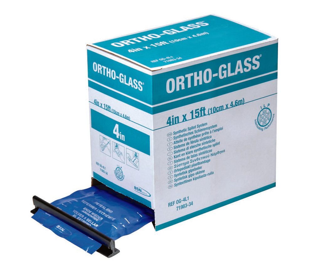 Ortho-GlassÂ® Splint Roll, White, 6 Inch x 15 Foot