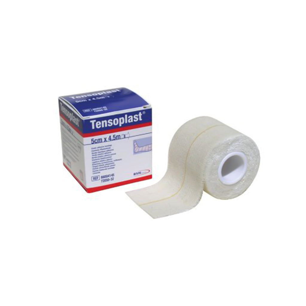 TensoplastÂ® Elastic Adhesive Bandage, 1 Inch x 5 Yard, White