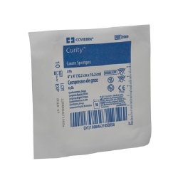 Curityâ„¢ Gauze Sponge, 4 x 4 Inch