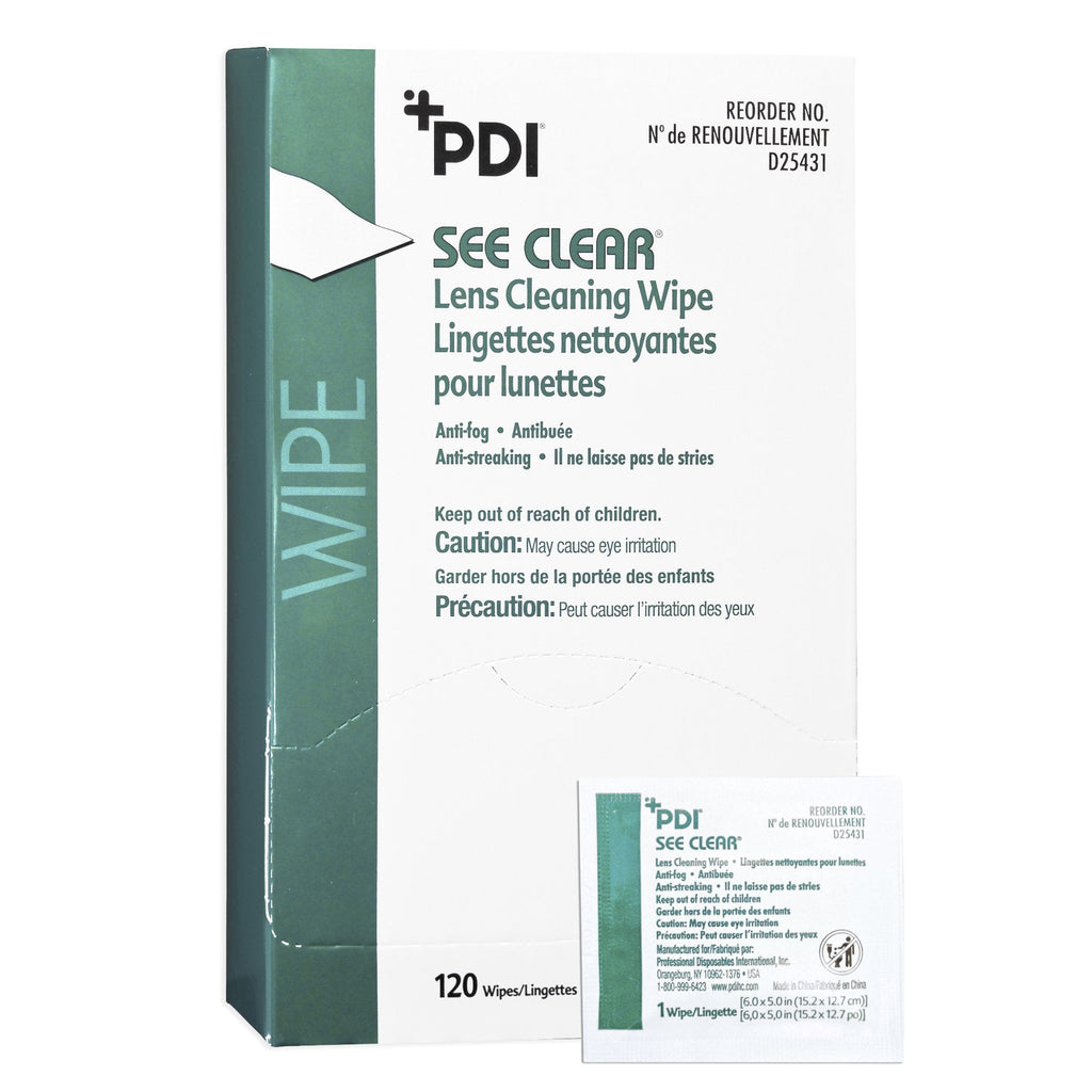 See ClearÂ® Eye Glass Cleaning Wipes
