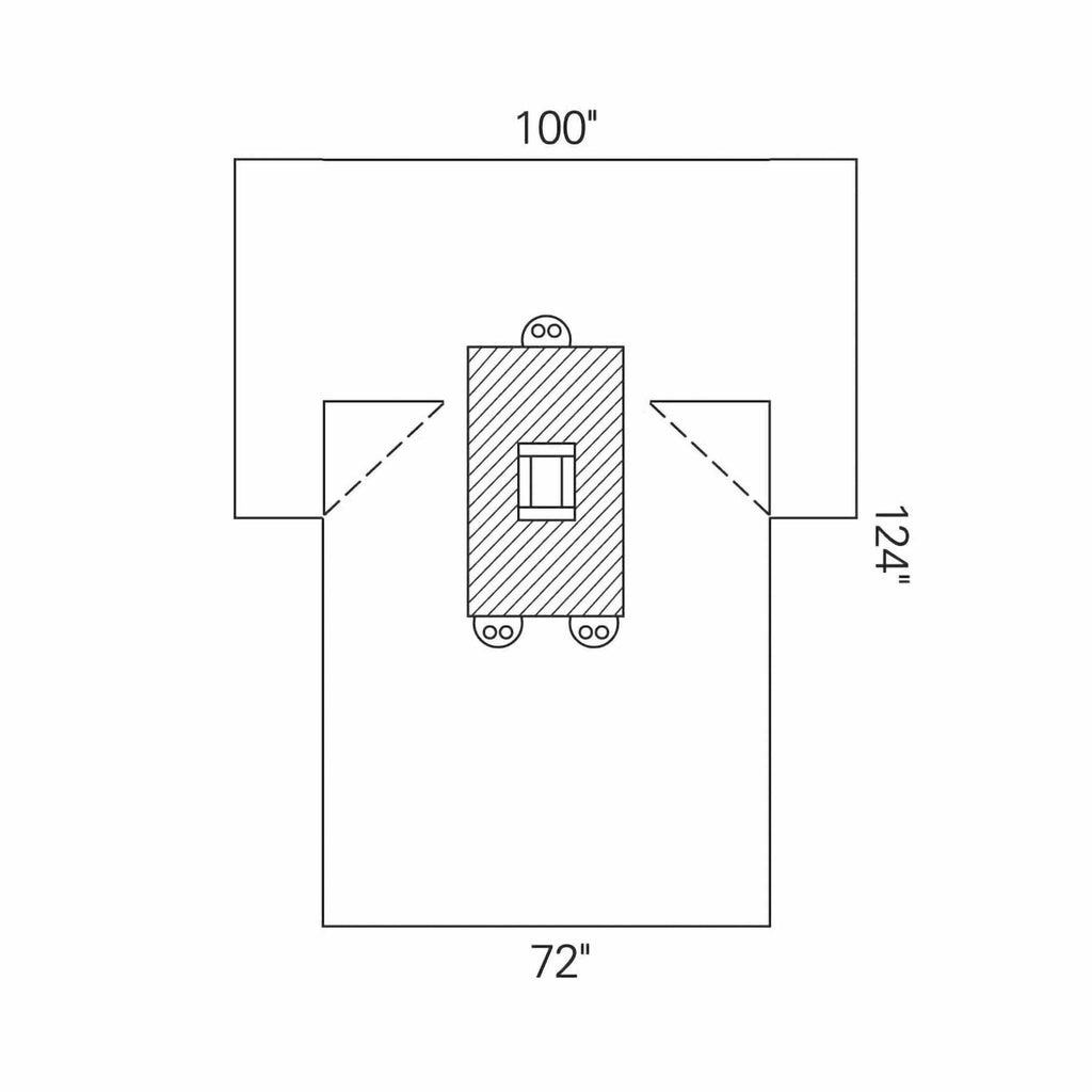 Halyard Abdominal Drape