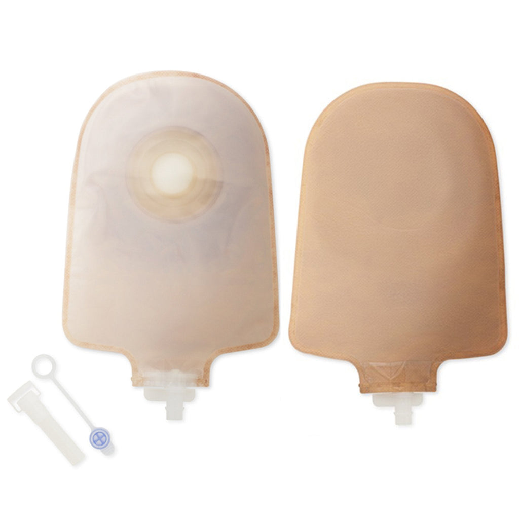 PremierÂª One-Piece Drainable Transparent Urostomy Pouch, 9 Inch Length, 1 Inch Stoma