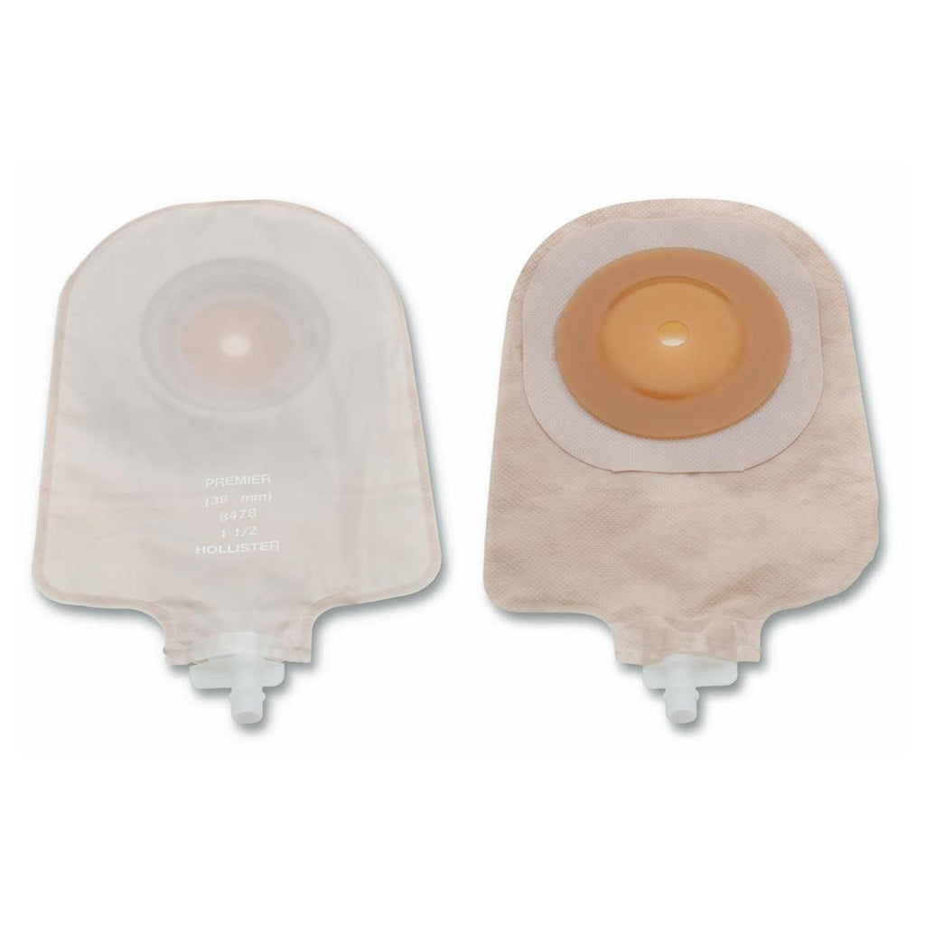 PremierÂª One-Piece Drainable Transparent Urostomy Pouch, 9 Inch Length, 1 Inch Stoma