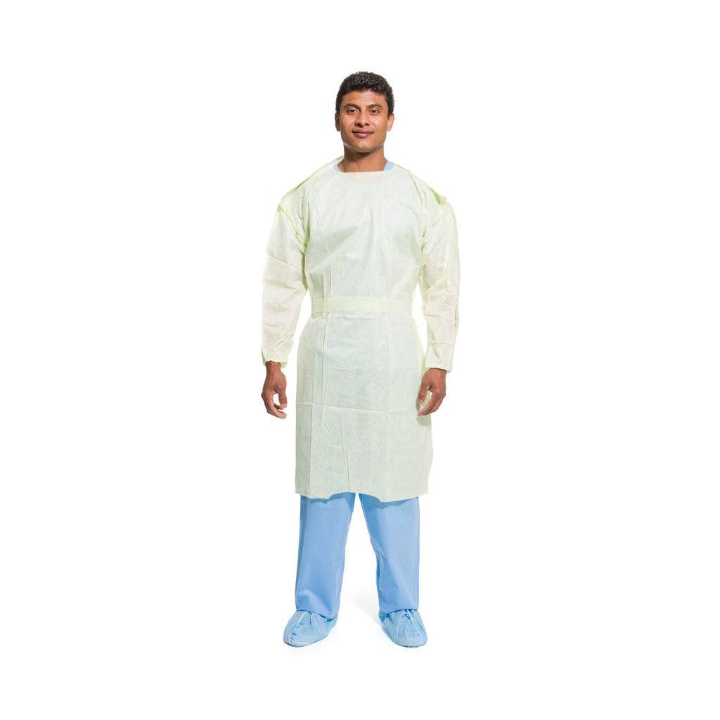 Halyard Protective Procedure Gown, X-Large, Yellow