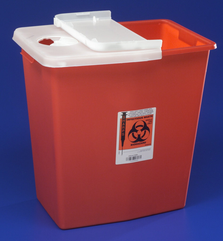 SharpSafetyâ„¢ Multi-purpose Sharps Container, 18Â¾ H x 18Â¼ W x 12Â¾ D Inch