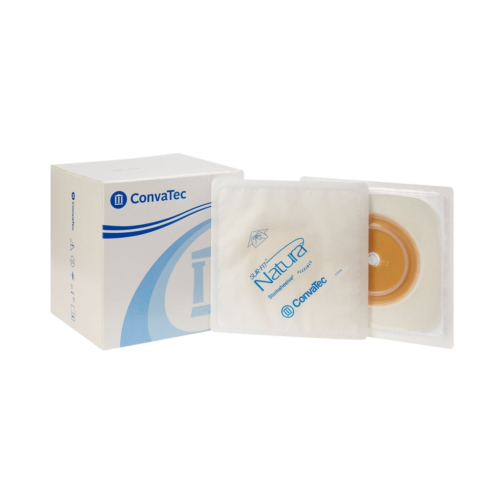 Sur-Fit NaturaÂ® Colostomy Barrier With 1 3/8-1Â¾ Inch Stoma Opening, White