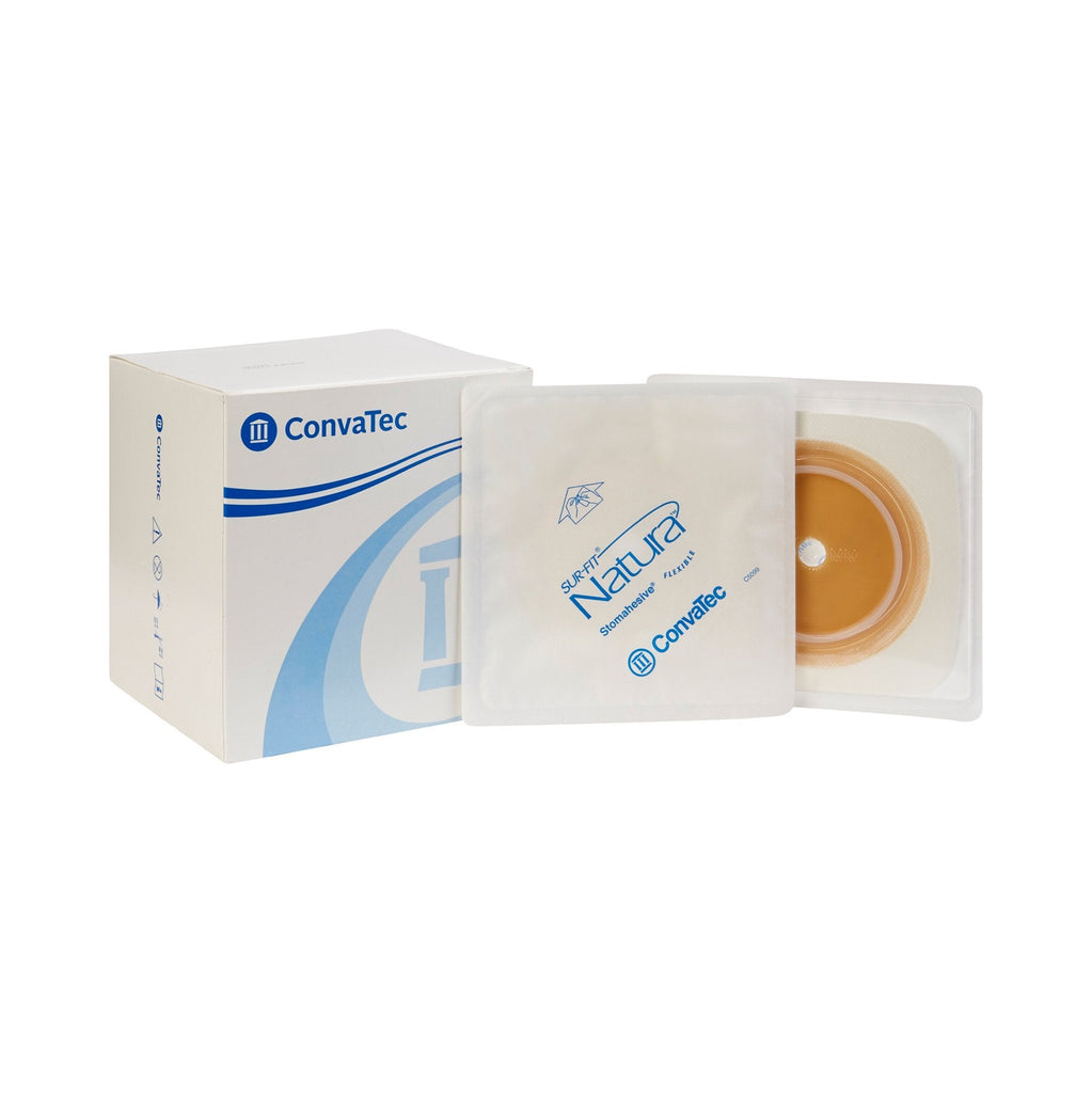 Sur-Fit NaturaÂ® Colostomy Barrier With 1 7/8-2Â½ Inch Stoma Opening, White