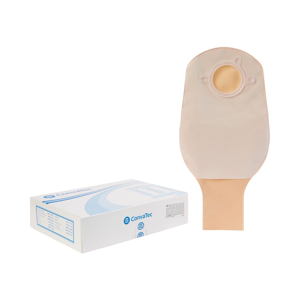 Sur-Fit NaturaÂ® Two-Piece Drainable Opaque Colostomy Pouch, 12 Inch Length, 1Â¾ Inch Flange
