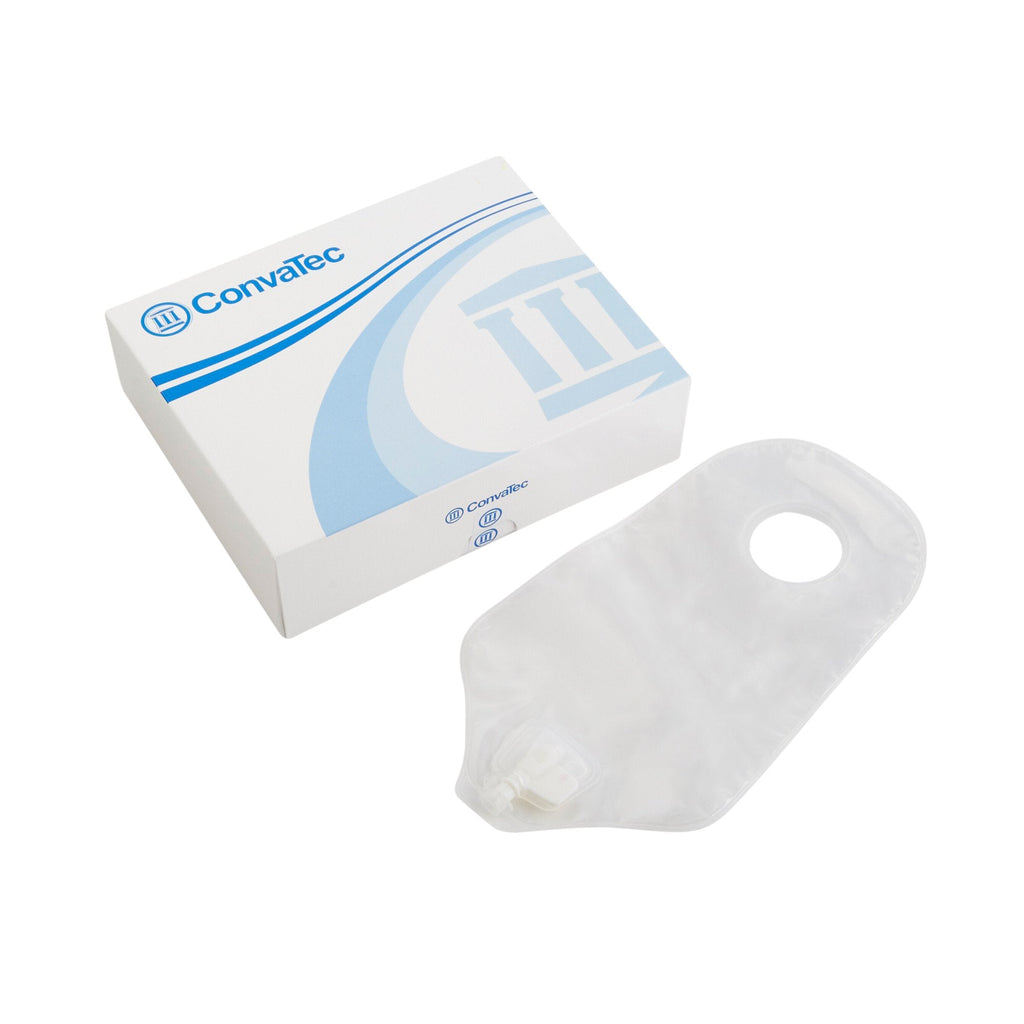Sur-Fit NaturaÂ® Two-Piece Drainable Transparent Urostomy Pouch, 10 Inch Length, 1Â¾ Inch Flange