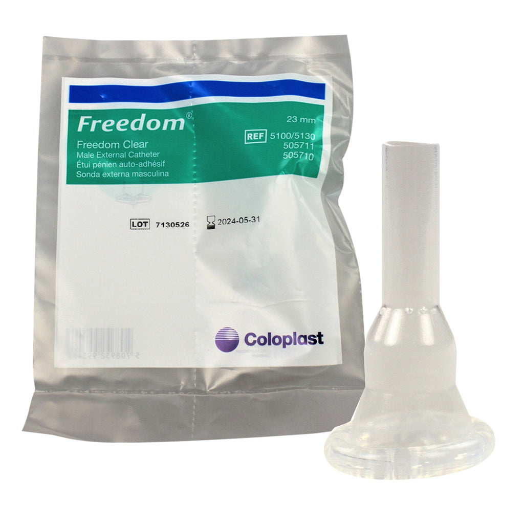 Coloplast Freedom ClearÂ® Male External Catheter, Small, Seal