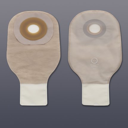 PremierÂª FlextendÂª One-Piece Transparent Ostomy Pouch, 12 Inch Length, 2 Inch Stoma