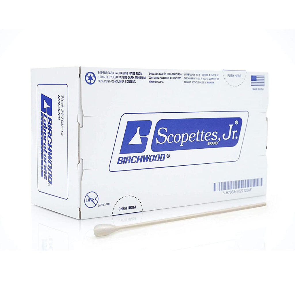 ScopettesÂ® Jr. OB/GYN Swabstick, 100 per Box