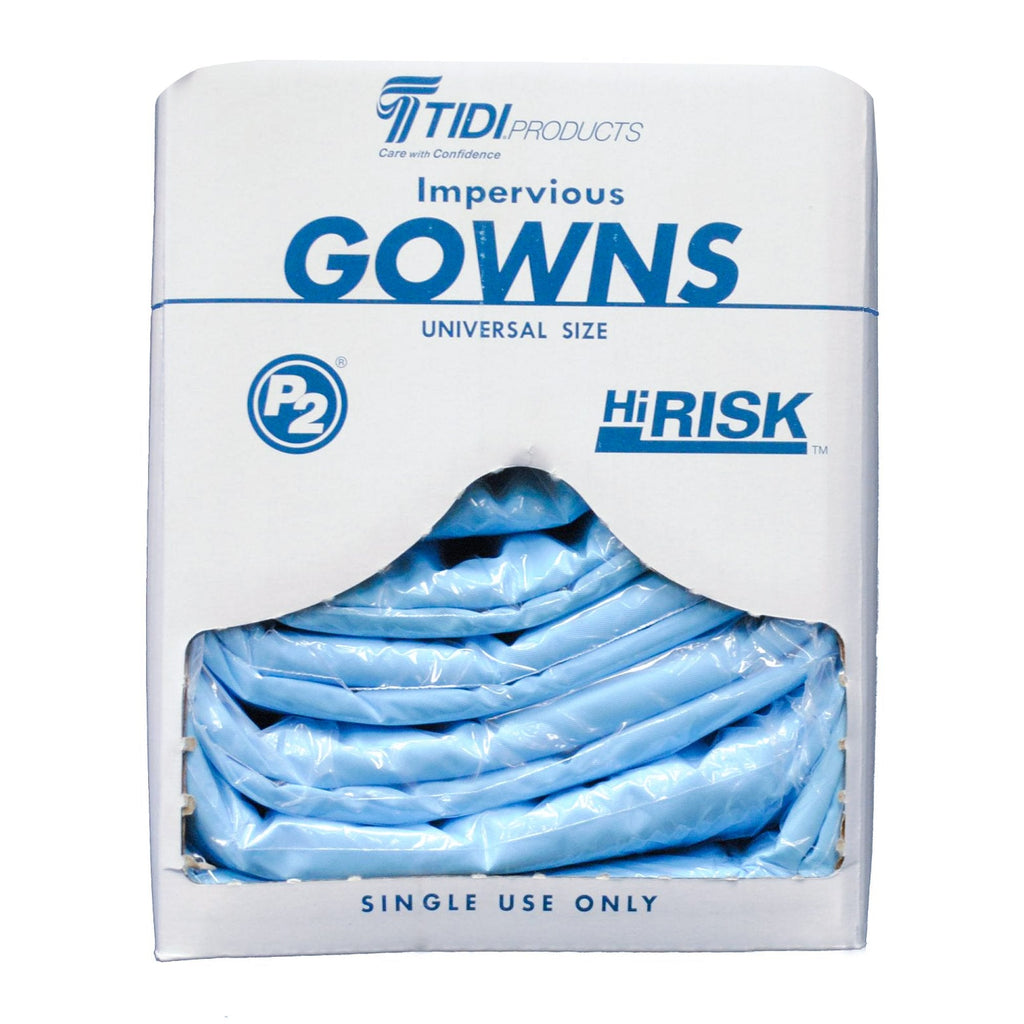 TIDIShieldÂ® Over-the-Head Protective Procedure Gown