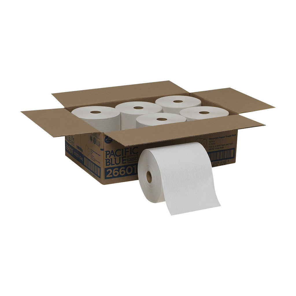 Pacific Blue Basicâ„¢ Paper Towel, 6 Rolls per Case