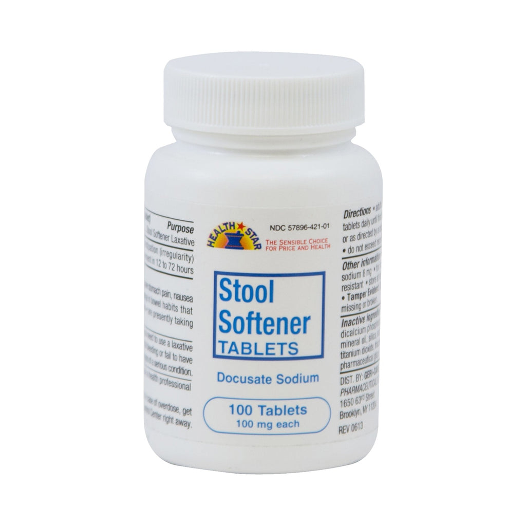 HealthStar Docusate Sodium Stool Softener