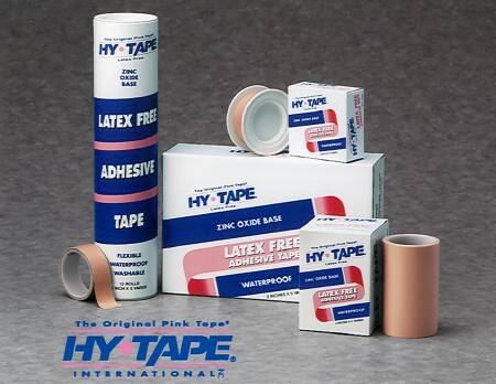 Hy-TapeÂ® Zinc Oxide Adhesive Medical Tape, 1/2 Inch x 5 Yard, Pink