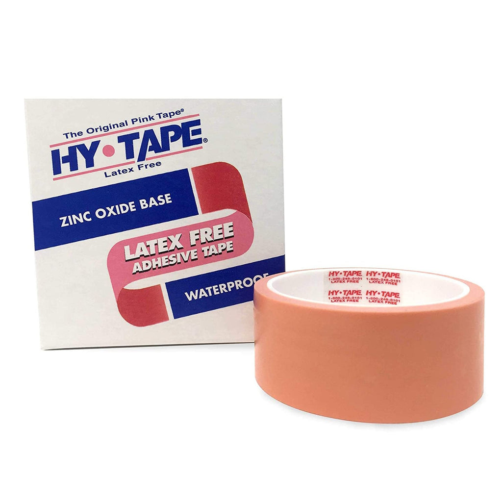 Hy-TapeÂ® Zinc Oxide Adhesive Medical Tape, 1 Inch x 5 Yard, Pink