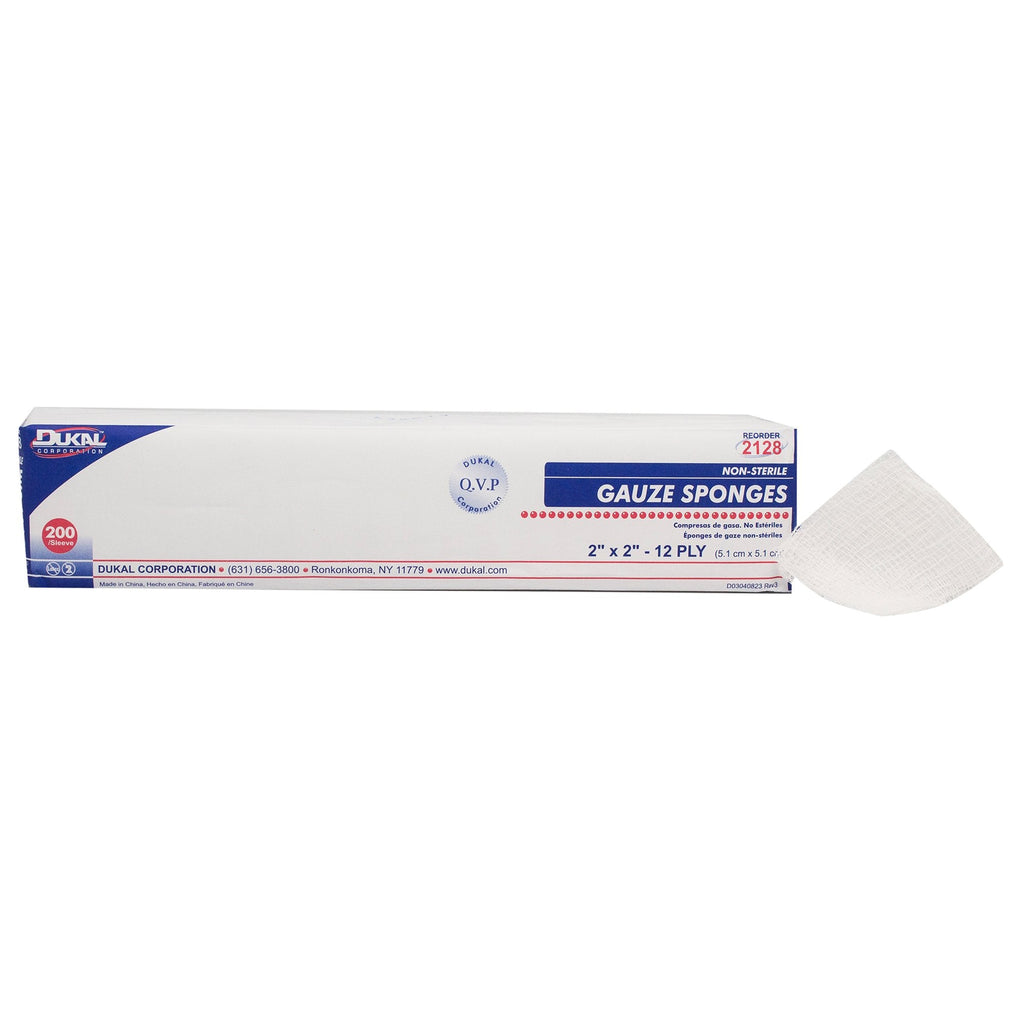 Dukalâ„¢ Nonsterile Gauze Sponge, 2 x 2 Inch