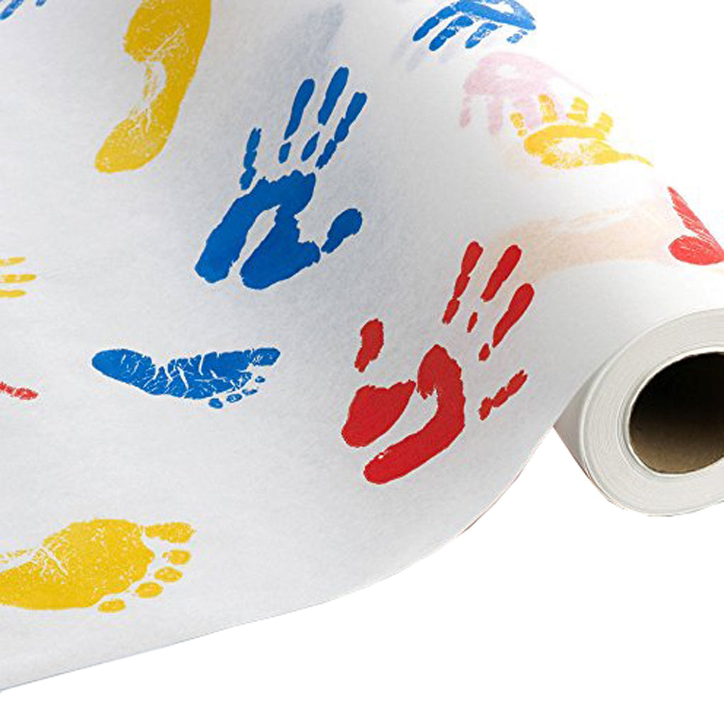 Tiny TracksÂª Crepe Table Paper, 21 Inch x 125 Foot, White