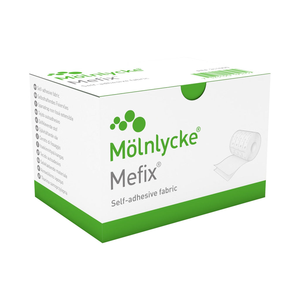 MefixÂ® Nonwoven Dressing Retention Tape, 8 Inch x 11 Yard, White