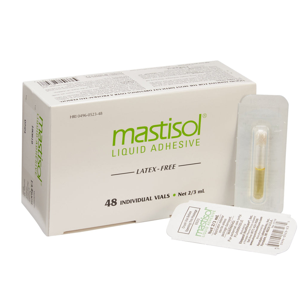 MastisolÂ® Liquid Bandage, 2/3 mL Sterile Tip Vial