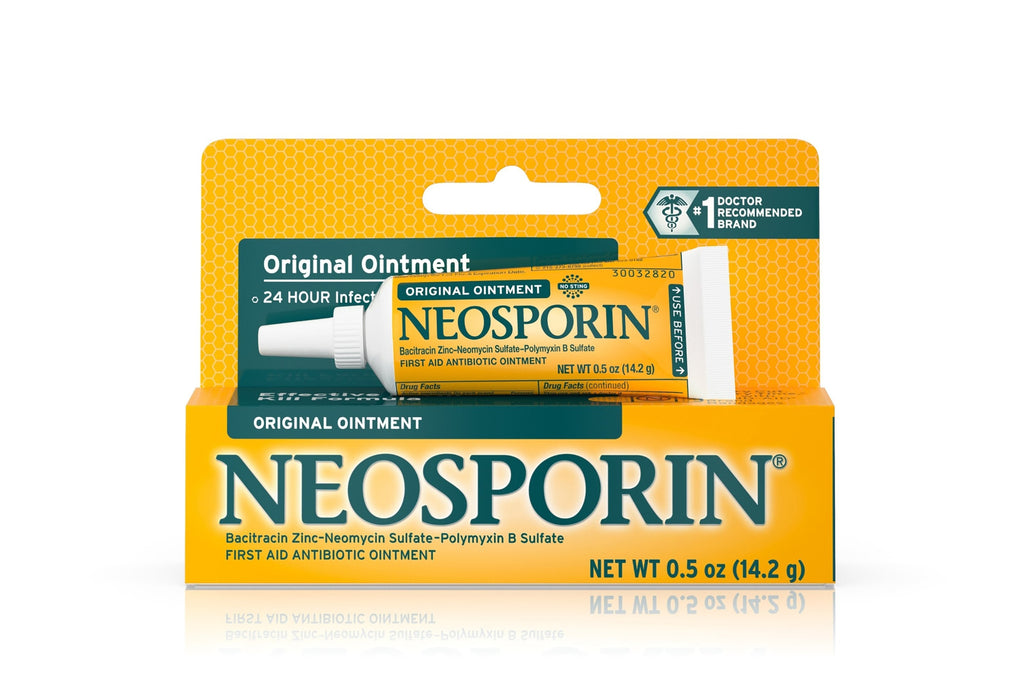 NeosporinÂ® First Aid Antibiotic Ointment, 0.5 oz. Tube