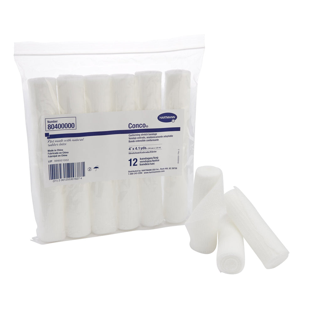 ConcoÂ® Nonsterile Conforming Bandage Roll, 4 Inch x 4-1/10 Yard