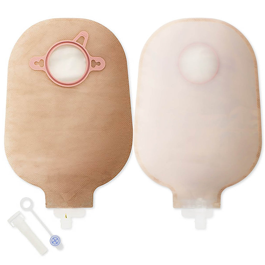 New ImageÂª Two-Piece Drainable Transparent Urostomy Pouch, 9 Inch Length, 2_ Inch Flange