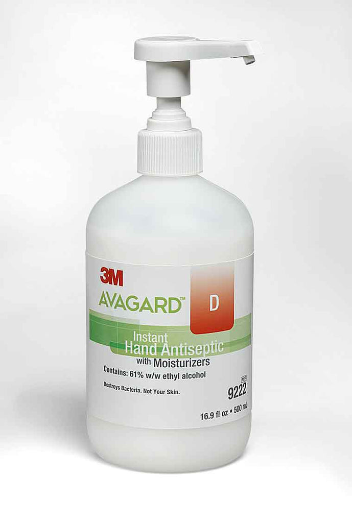 3M Avagard D Hand Antiseptic, 16 oz, Pump Bottle