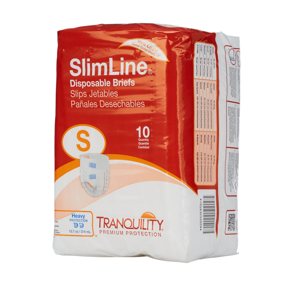 TranquilityÂ® SlimLineÂ® Heavy Protection Incontinence Brief, Small