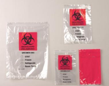 Econo-Zip Specimen Transport Bag with Document Pouch