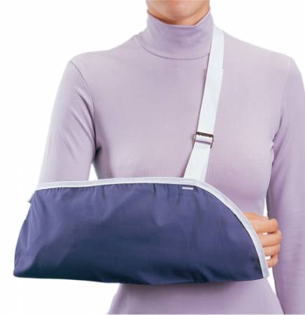 ProCareÂ® Unisex Blue Cotton / Polyester Arm Sling, Large