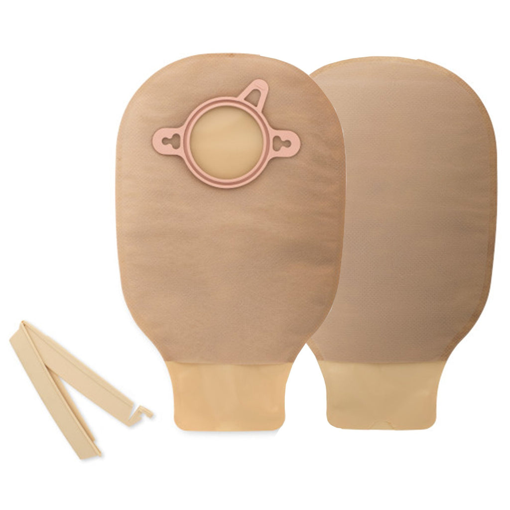 New Imageâ„¢ Drainable Beige Colostomy Pouch, 9 Inch Length, Mini , 2Â¾ Inch Flange