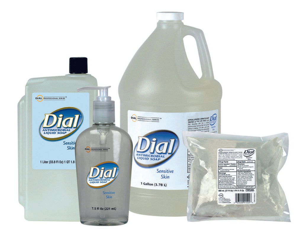 DialÂ® Sensitive Antimicrobial Soap 1 Liter Refill Bottle