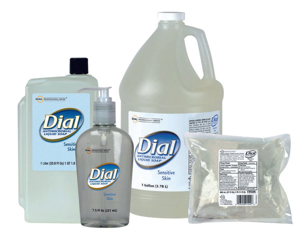 DialÂ® Sensitive Antimicrobial Soap 7.5 oz. Pump Bottle