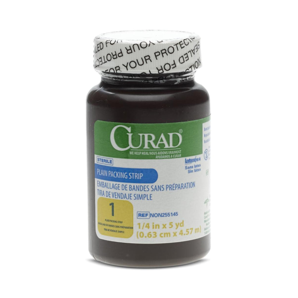 CuradÂ® Nonimpregnated Wound Packing Strip, Â¼ Inch x 5 Yard