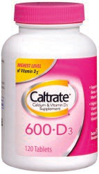 CaltrateÂ¨ 600 + D Vitamin D-3 / Calcium Carbonate Joint Health Supplement