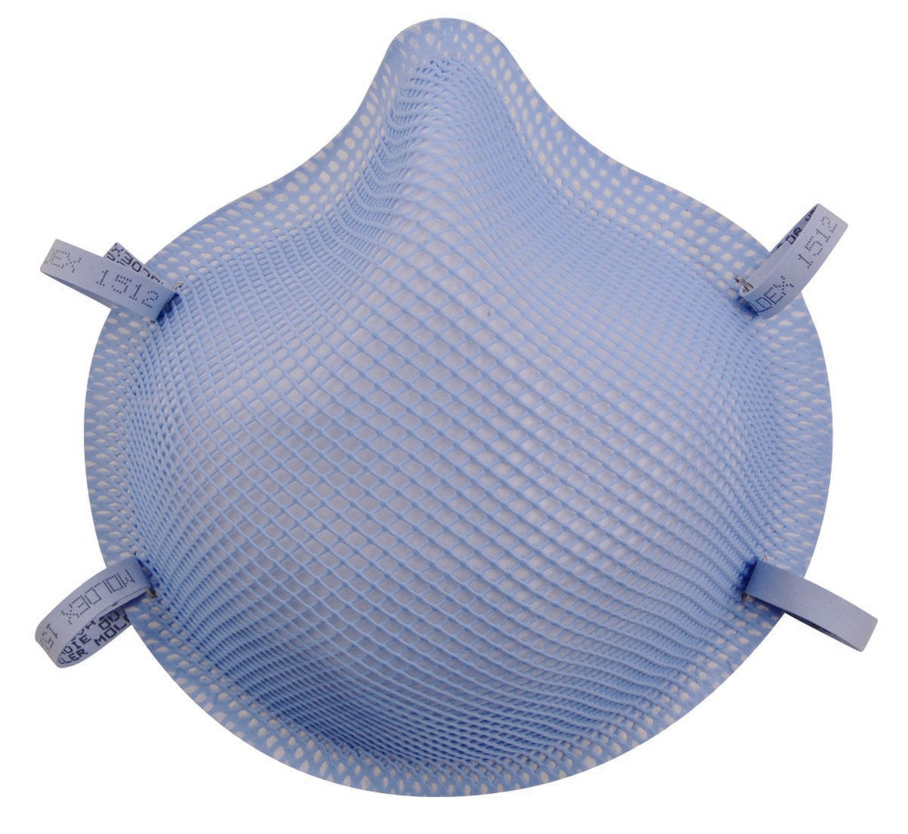 MoldexÂ¨ Medical N95 Particulate Respirator / Surgical Mask, Medium, Blue