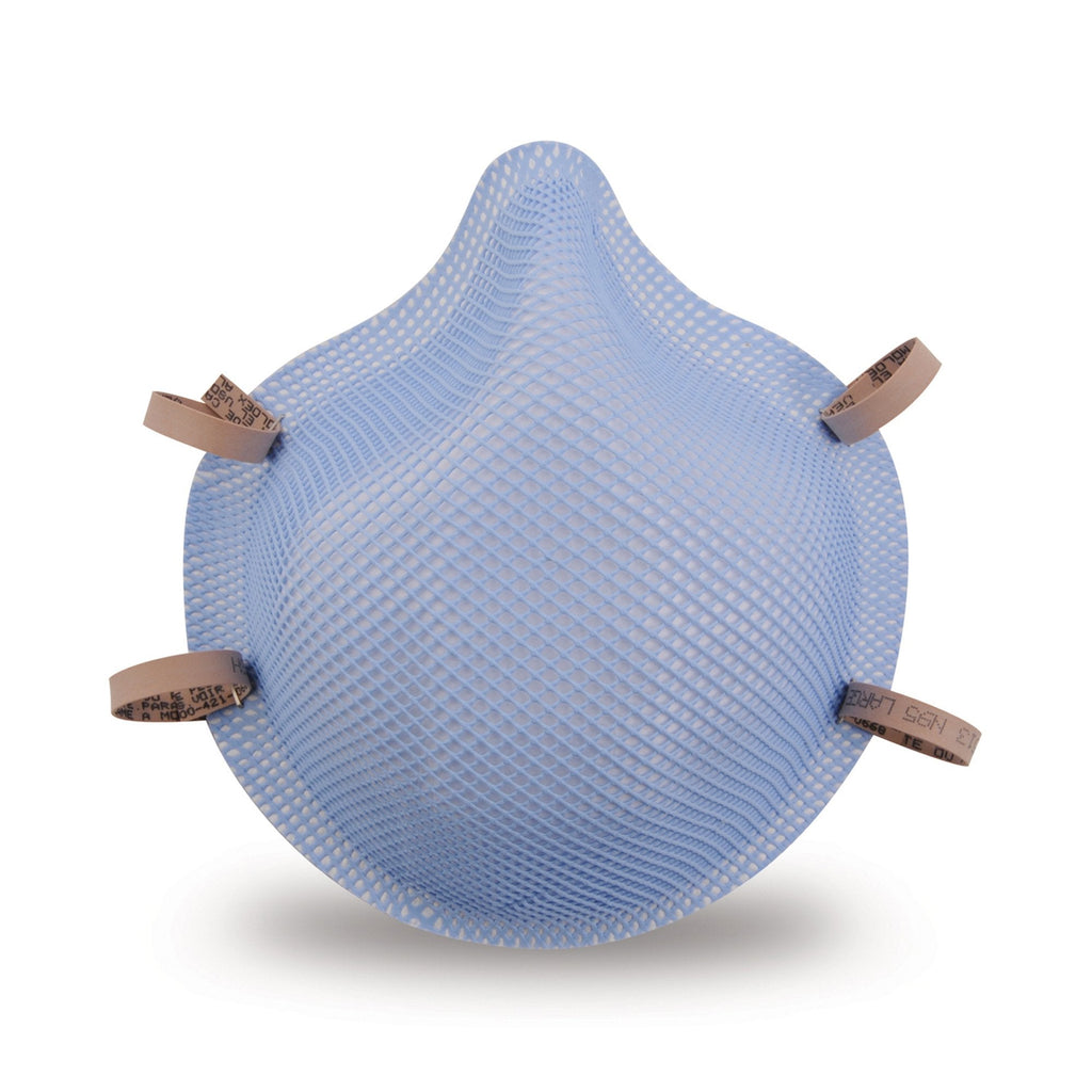 MoldexÂ¨ Medical N95 Particulate Respirator / Surgical Mask, Large, Blue