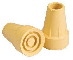 CarexÂ¨ Tip, For Use With Crutches and Canes, 3 x 2 x 2 Inch
