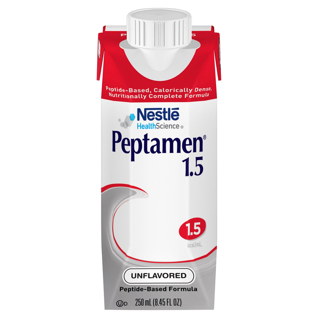 Peptamen 1.5 Tube Feeding Formula, Adult, Unflavored, Ready to Use, 8.45 oz Carton