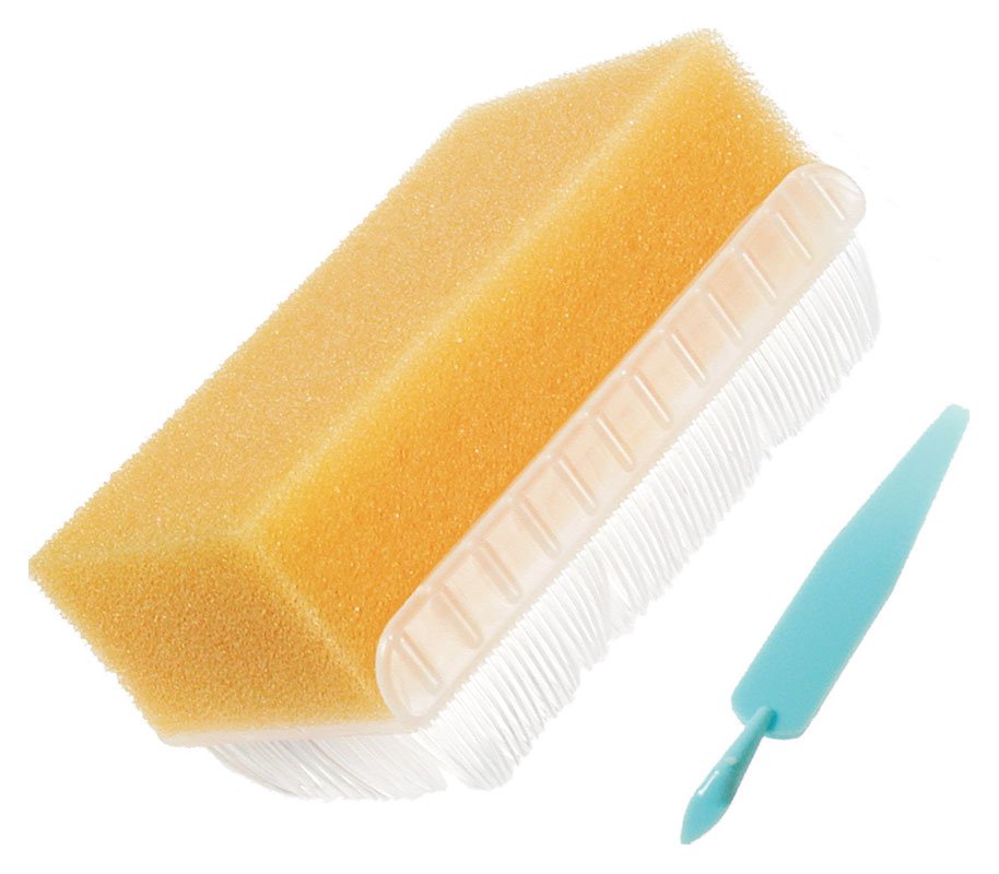 E-Z ScrubÂª Red Impregnated Scrub Brush