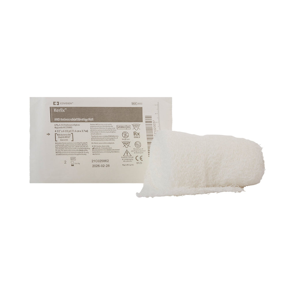 KerlixÂª AMD Sterile Antimicrobial Gauze sponge Roll, 4_ Inch x 4-1/10 Yard