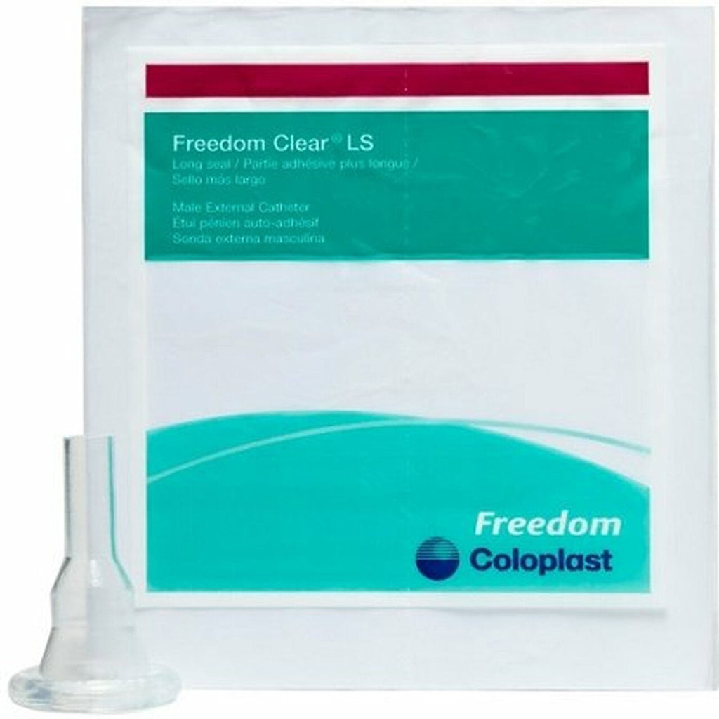 Coloplast Freedom ClearÂ¨ LS Male External Catheter, Medium