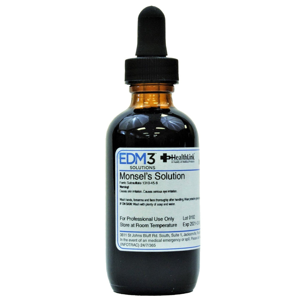 EDM 3 Monsel's Solution, 2 oz. Dropper Bottle