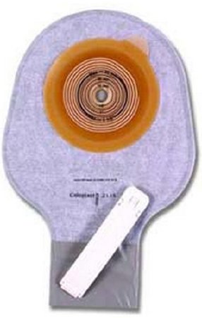 AssuraÂ¨ One-Piece Drainable Transparent Colostomy Pouch, 8_ Inch Length, 1/2 to 1_ Inch Stoma