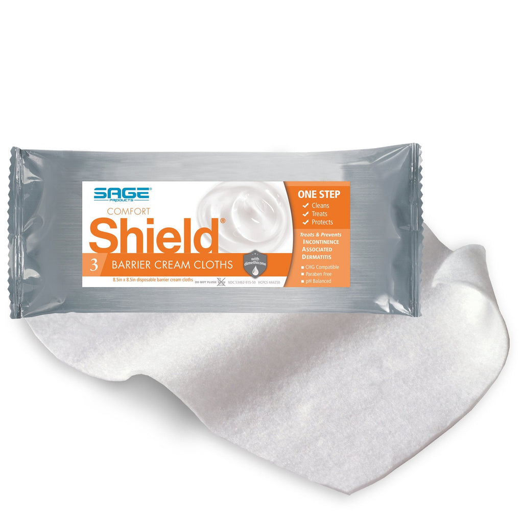 ShieldÂ¨ Barrier Cream Cloths, Soft Pack