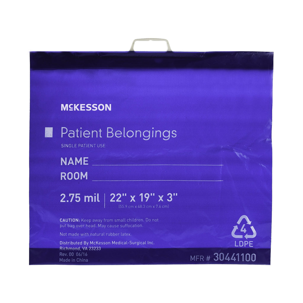Medi-PakÂª Performance Patient Belongings Bag