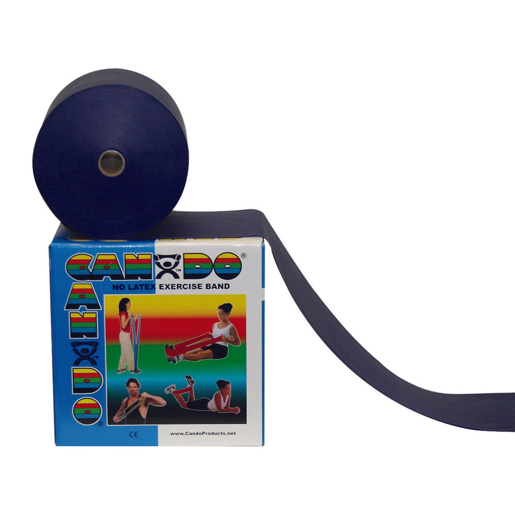 CanDoÂ¨ Exercise Resistance Band, Blue, 5 Inch x 50 Yard, Heavy Resistance